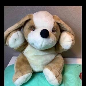 COLLECTOR VINTAGE 1980'S SUNBURST PET PLUSH 11.5" DOG DOLL